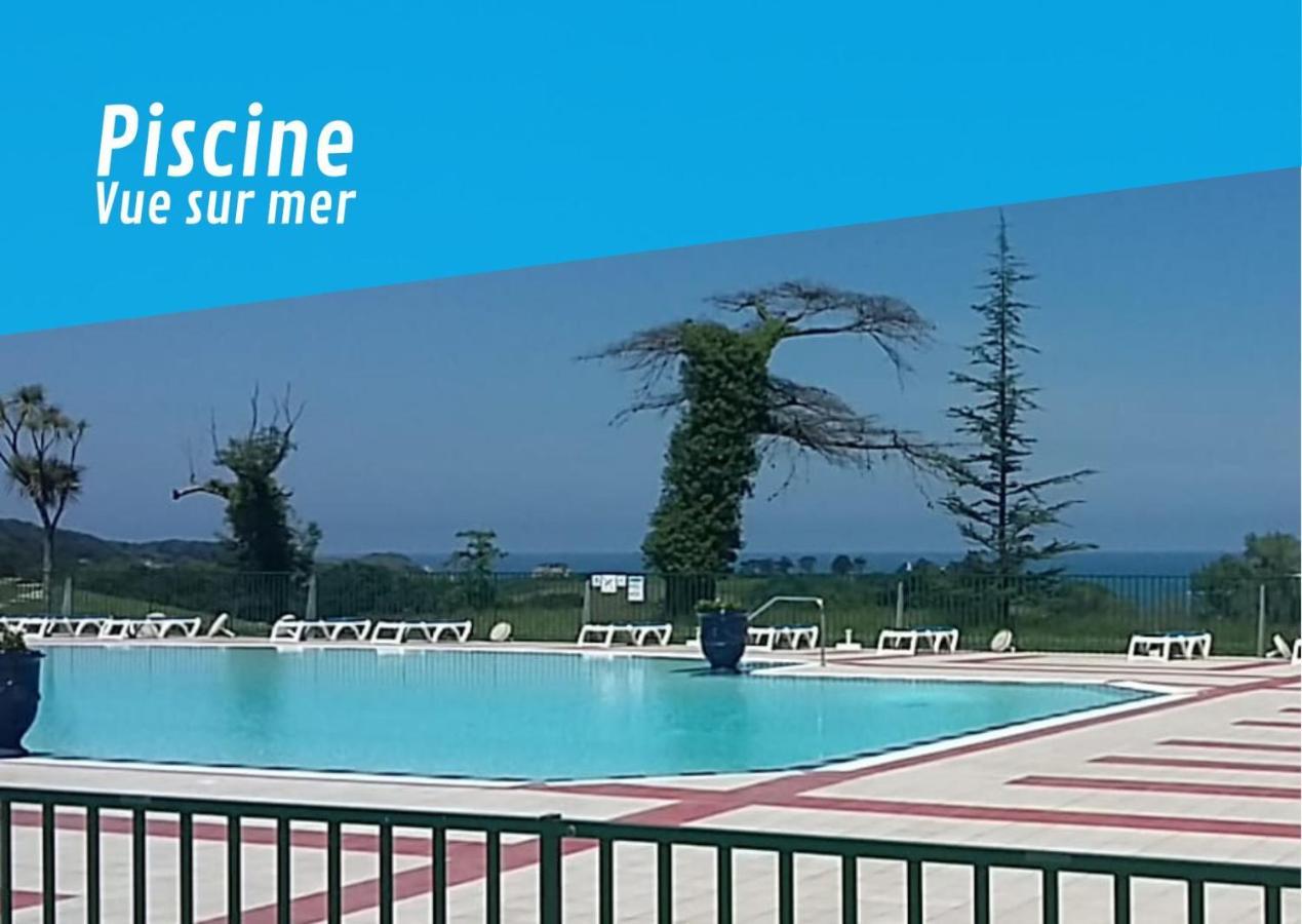 Hasparren-121 T2 Terrasse Et Piscine Urrugne Exterior foto